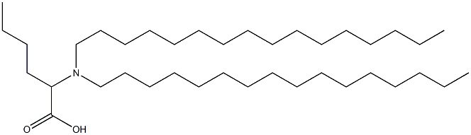 2-(Dihexadecylamino)hexanoic acid Structure