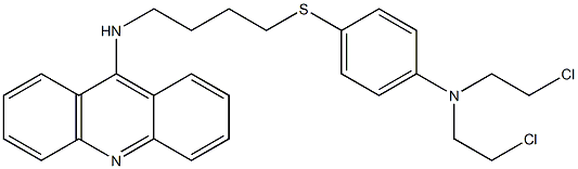 9-[4-[4-[Bis(2-chloroethyl)amino]phenylthio]butylamino]acridine