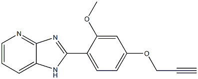 2-[2-Methoxy-4-(2-propynyloxy)phenyl]-1H-imidazo[4,5-b]pyridine