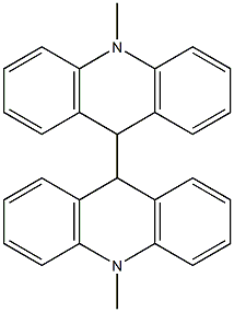 9,9',10,10'-Tetrahydro-10,10'-dimethyl-9,9'-bi[acridine] 结构式