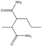 Hexane-2,3-dicarboxamide,,结构式