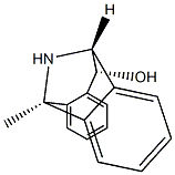 (5R,10R,11R)-10,11-Dihydro-11-hydroxy-5-methyl-5H-dibenzo[a,d]cyclohepten-5,10-imine 结构式