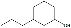 3-Propylcyclohexanol Structure