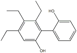 4,5,6-Triethyl-1,1'-biphenyl-2,2'-diol Structure
