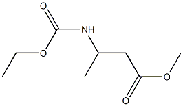 3-Methyl-3-(ethoxycarbonylamino)propionic acid methyl ester