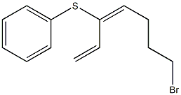 (3E)-7-Bromo-3-(phenylthio)-1,3-heptadiene