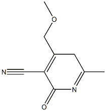 3-Cyano-4-methoxymethyl-6-methyl-2(5H)-pyridone