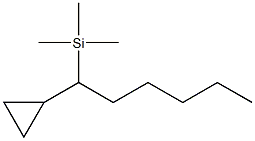 Trimethyl(1-cyclopropylhexyl)silane