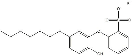  2'-Hydroxy-5'-heptyl[oxybisbenzene]-2-sulfonic acid potassium salt