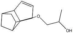 8-(2-Hydroxypropoxy)tricyclo[5.2.1.02,6]dec-3-ene,,结构式