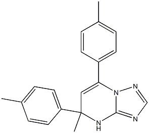 4,5-Dihydro-5-methyl-5,7-bis(4-methylphenyl)[1,2,4]triazolo[1,5-a]pyrimidine