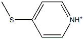 4-(Methylthio)pyridinium