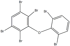 2,2',3,5,6,6'-Hexabromo[1,1'-oxybisbenzene] Structure