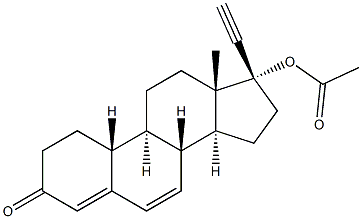 (17R)-17-Acetyloxy-19-norpregna-4,6-dien-20-yn-3-one