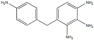 4-[(4-Aminophenyl)methyl]-1,2,3-benzenetriamine,,结构式