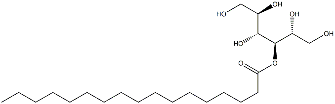D-マンニトール4-ヘプタデカノアート 化学構造式