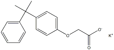  2-[4-(1-Phenyl-1-methylethyl)phenoxy]acetic acid potassium salt