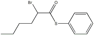  2-Bromohexanethioic acid S-phenyl ester