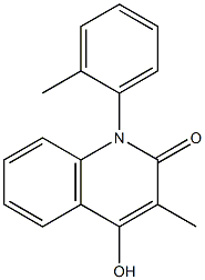 1-(2-Methylphenyl)-3-methyl-4-hydroxy-2(1H)-quinolone