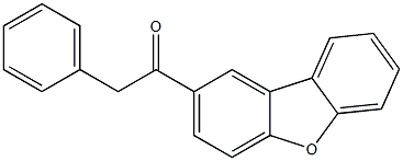 2-(Phenylacetyl)dibenzofuran Structure