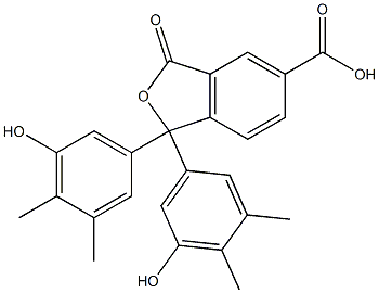 1,3-Dihydro-1,1-bis(5-hydroxy-3,4-dimethylphenyl)-3-oxoisobenzofuran-5-carboxylic acid