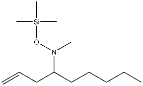  N-Methyl-N-[(trimethylsilyl)oxy]-1-(2-propenyl)hexan-1-amine