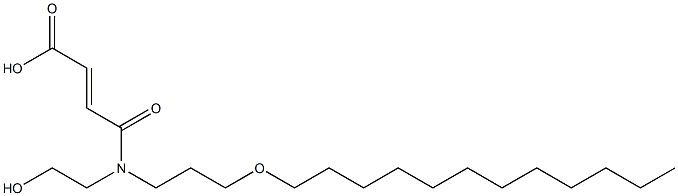 4-[[3-(Dodecyloxy)propyl](2-hydroxyethyl)amino]-4-oxo-2-butenoic acid|