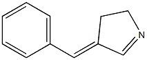 3-Benzylidene-1-pyrroline Struktur