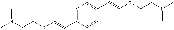 1,4-Bis[(E)-2-[2-(dimethylamino)ethoxy]vinyl]benzene