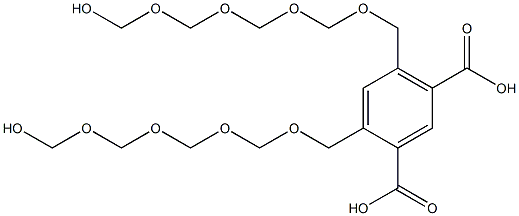 4,6-Bis(9-hydroxy-2,4,6,8-tetraoxanonan-1-yl)isophthalic acid