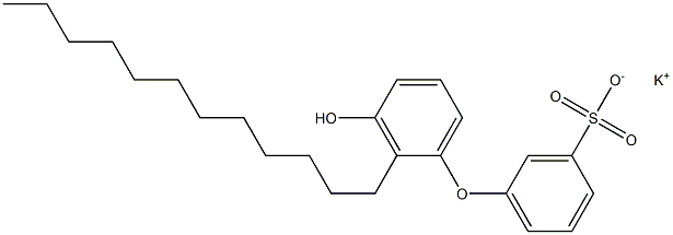  3'-Hydroxy-2'-dodecyl[oxybisbenzene]-3-sulfonic acid potassium salt