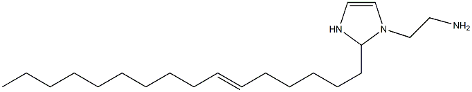 1-(2-アミノエチル)-2-(6-ヘキサデセニル)-4-イミダゾリン 化学構造式