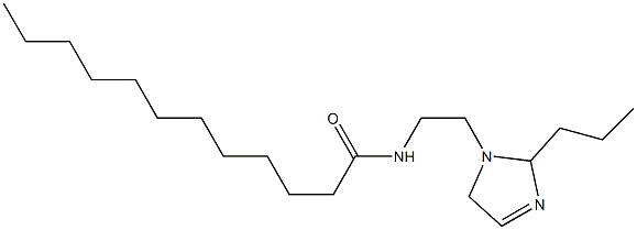 1-(2-Lauroylaminoethyl)-2-propyl-3-imidazoline Structure