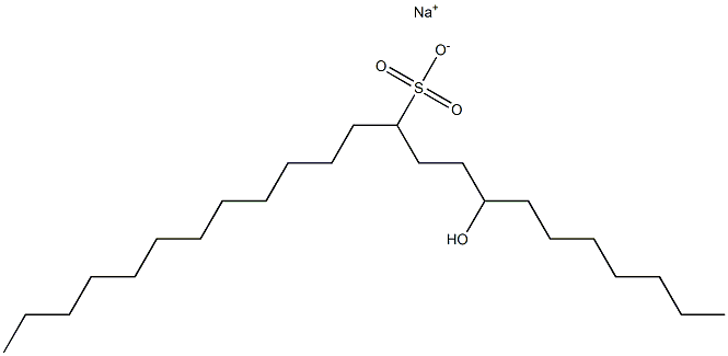  8-Hydroxytricosane-11-sulfonic acid sodium salt
