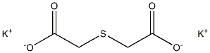 Thiodiacetic acid dipotassium salt Structure