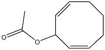 Acetic acid 1,4-cyclooctadien-3-yl ester Structure