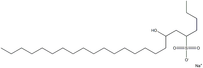  7-Hydroxytetracosane-5-sulfonic acid sodium salt