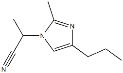 1-(1-Cyanoethyl)-2-methyl-4-propyl-1H-imidazole