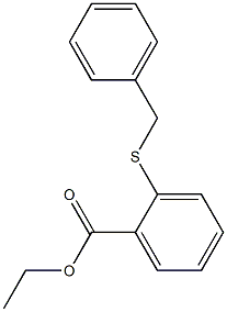 2-(Benzylthio)benzoic acid ethyl ester Structure