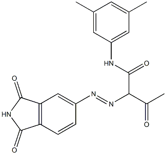 N-(3,5-Dimethylphenyl)-2-(1,3-dioxoisoindolin-5-ylazo)-2-acetylacetamide