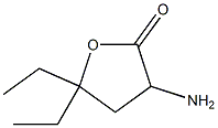 3-Amino-4,5-dihydro-5,5-diethylfuran-2(3H)-one