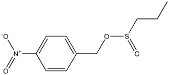 Propane-1-sulfinic acid 4-nitrobenzyl ester