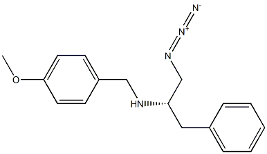 (2S)-1-Azido-2-(p-methoxybenzyl)amino-3-phenylpropane
