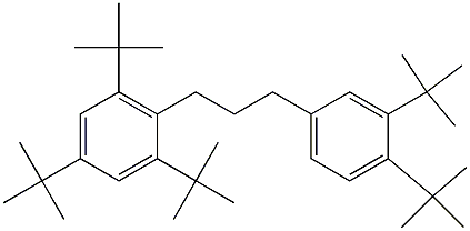  1-(2,4,6-Tri-tert-butylphenyl)-3-(3,4-di-tert-butylphenyl)propane