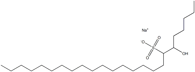 6-Hydroxytetracosane-7-sulfonic acid sodium salt