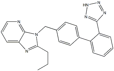 2-Propyl-3-[[2'-(2H-tetrazol-5-yl)-1,1'-biphenyl-4-yl]methyl]-3H-imidazo[4,5-b]pyridine
