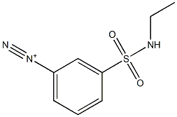 m-(Ethylsulfamoyl)benzenediazonium