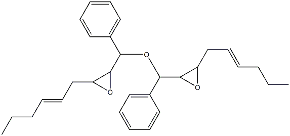 3-(2-Hexenyl)phenylglycidyl ether Structure