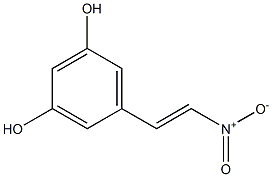 5-[(E)-2-Nitroethenyl]resorcinol,,结构式