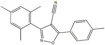  5-(4-Methylphenyl)-3-(2,4,6-trimethylphenyl)-isoxazole-4-carbonitrile